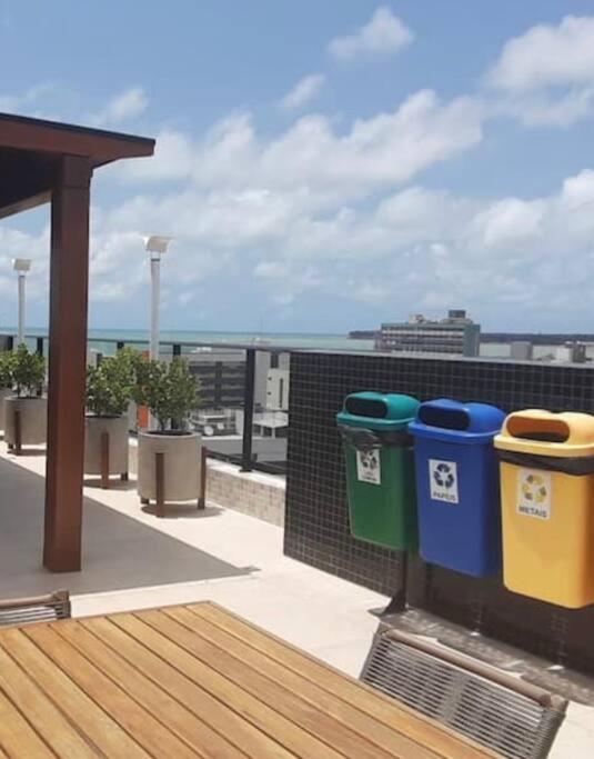 Lindo Apt Com Frente Para O Mar 3 Andar Cabo Branco Joao Pessoa Bagian luar foto
